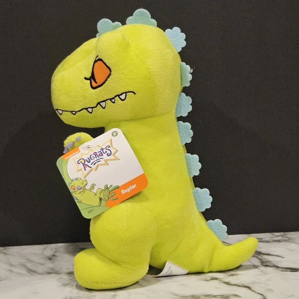 Rugrats Spike 2000 Vintage Plush & Reptar Plush‎ Bundle Nickelodeon Set